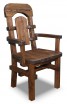 Кресло Ирбея №3 (массив сосны, старение) - Мебельная компания "ИРБЕЯ" - Производство мебели