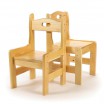 Стул детский  регулируемый  00 -01 (массив сосны шлифованный) - Мебельная компания "ИРБЕЯ" - Производство мебели