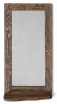 Зеркало Ирбея №1 с полочкой (рама из массива сосны, старение) - Мебельная компания "ИРБЕЯ" - Производство мебели