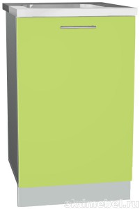 Шкаф пенал с мойкой 500 1Д (ШПМ-500 1Д) - Мебельная компания "ИРБЕЯ" - Производство мебели
