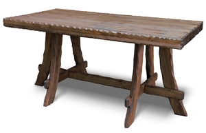 Стол Ирбея №11  160*80 (массив сосны, старение) - Мебельная компания "ИРБЕЯ" - Производство мебели